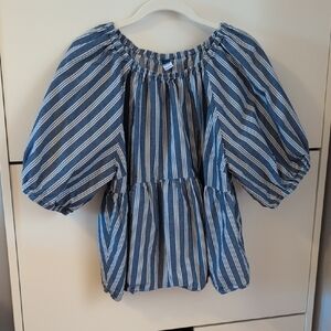 Old Navy Striped Top Large